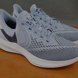 Nike Women's Sneakers in Light Blue and White